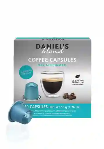 Cápsulas De Café Para Nespresso Variedad Descafeinado - Daniels Blend