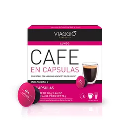 Café En Cápsulas Para Dolce Gusto Variedad Lungo - Viaggio Espresso