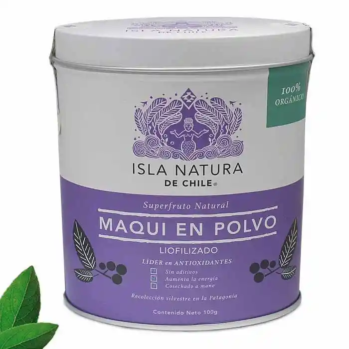 Lata Maqui En Polvo Liofilizado 100g