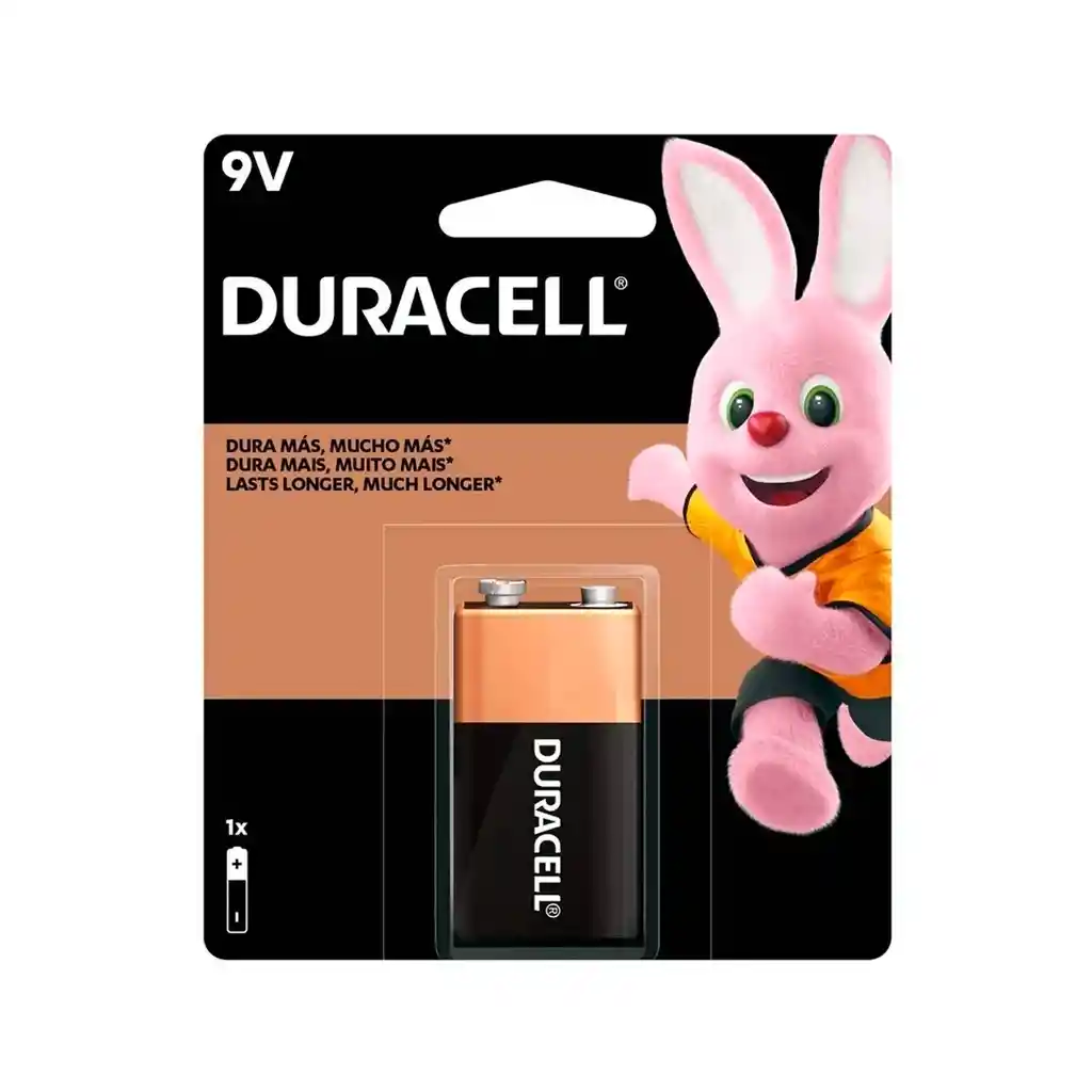 Pilas Alcalinas Duracell 9v X1