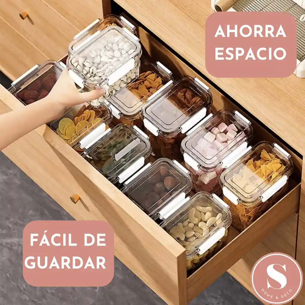 Organizadores De Cocina Set 4 Unidades