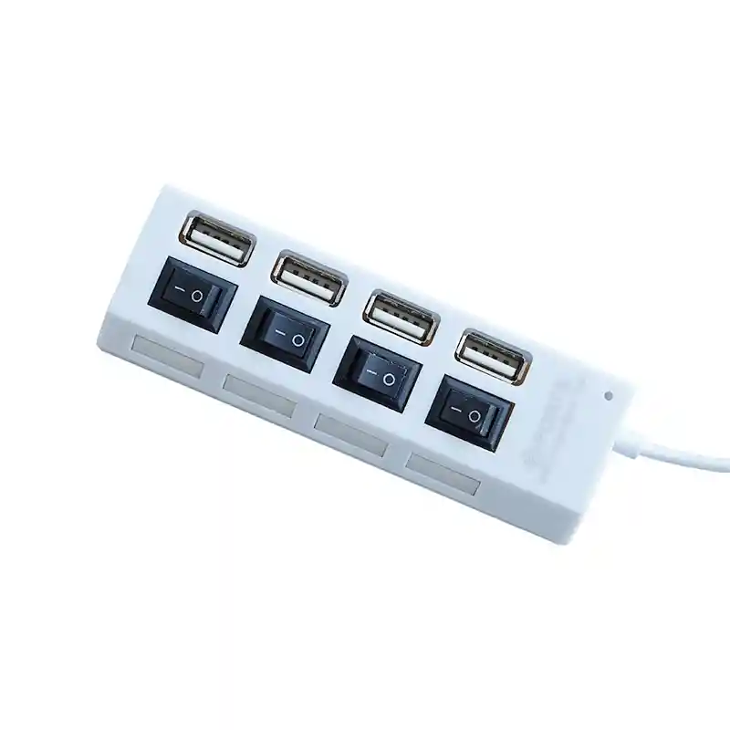 Hub Adaptador Multi Puerto Usb 2.0 4 Puertos