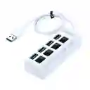 Hub Adaptador Multi Puerto Usb 2.0 4 Puertos