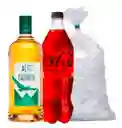 Promo Pisco Alto 1lt + Coca Zero 1,5 + Hielo