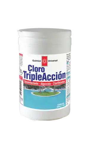 Cloro Triple Accion En Tableta 1kg