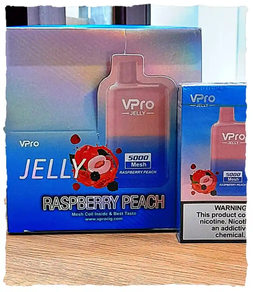 Vaporizador Vpro Jerry Raspberry Peach