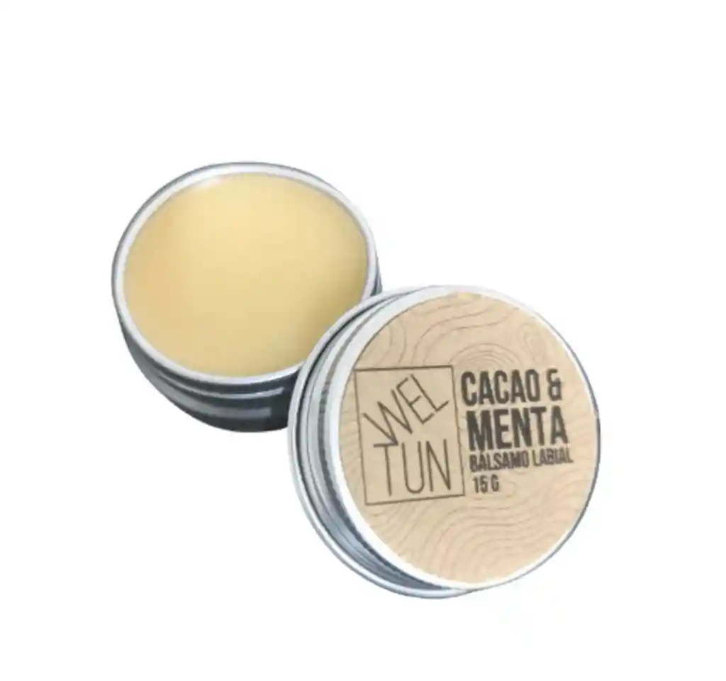 Bálsamo Labial Aroma Cacao-menta Weltún