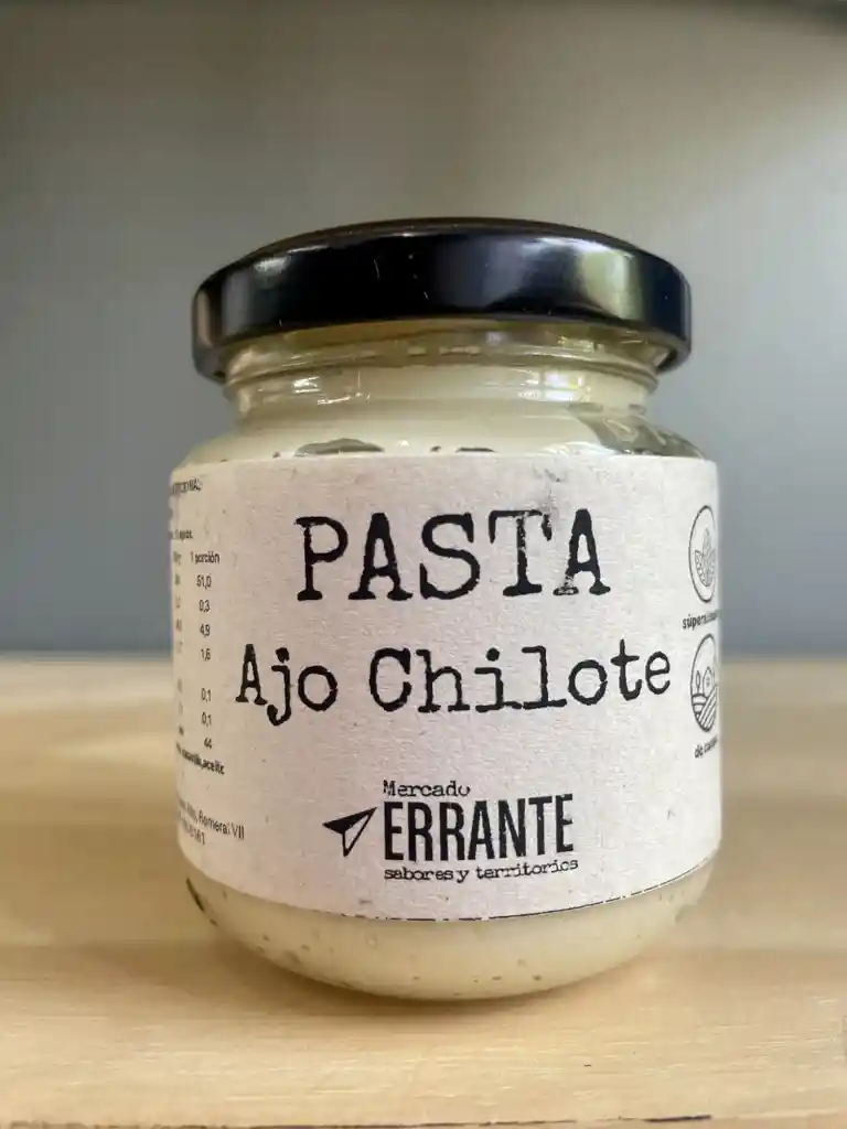 Pasta Ajo Chilote Mercado Errante