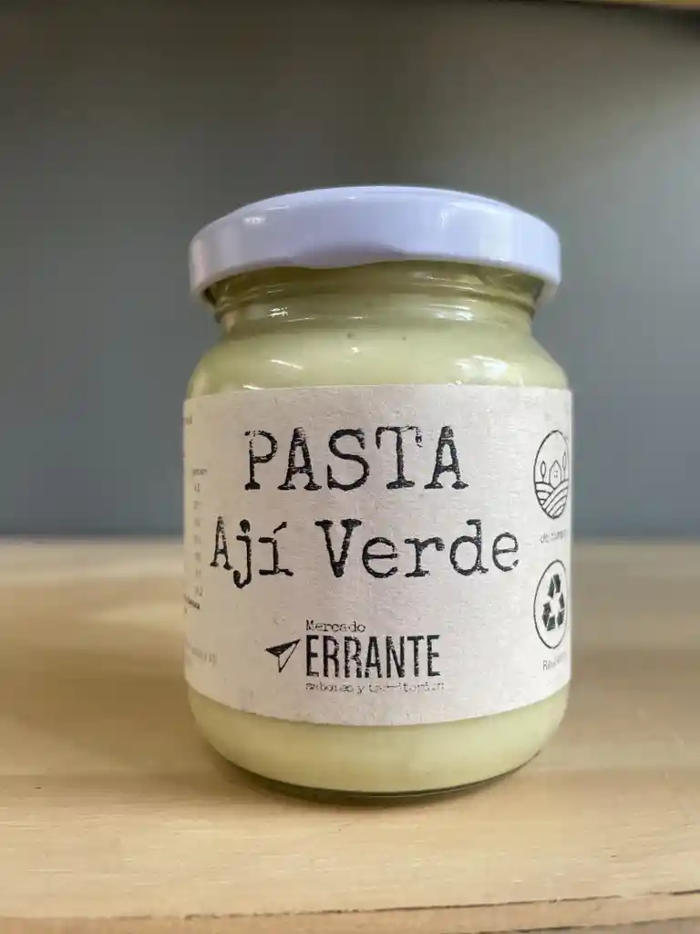 Pasta Ají Verde Mercado Errante