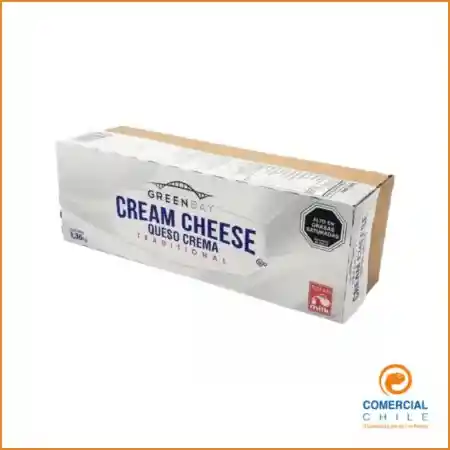 Barra Queso Crema Greenbay 1,36 Kg