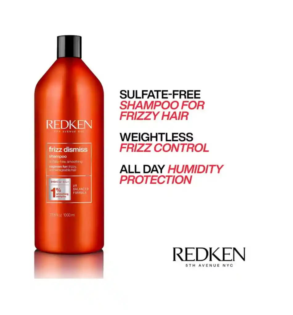 Shampoo Redken Frizz Dismiss 1000ml