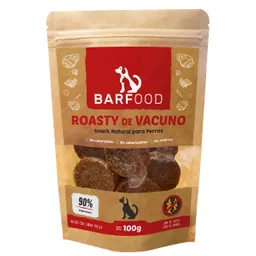 Barfood - Roasty Vacuno - Snack Natural Para Perros 100 Gr