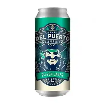 Del Puerto Pilsen Lager 473cc
