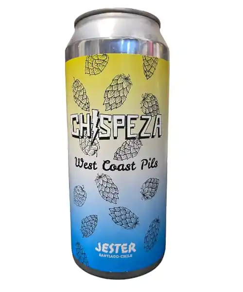 Jester Chispeza ( West Coast Pils ) Lata 473cc