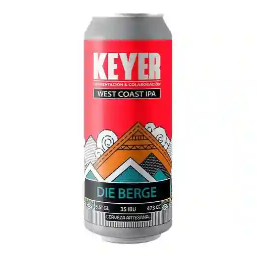 Keyer Die Berge ( West Coast Ipa ) 473cc