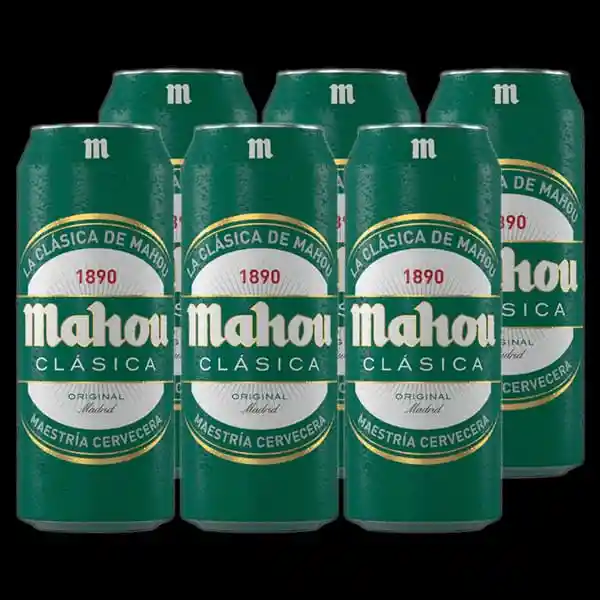 Six-pack Mahou Lata 500cc