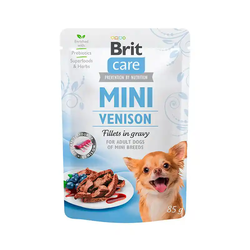 Brit Care Pouch Mini Venison Fillets 85gr