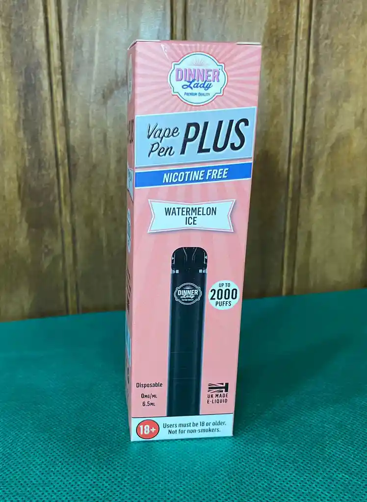 Vaporizador Lady Dinner Watermelon 0% Nic 2000 Puff