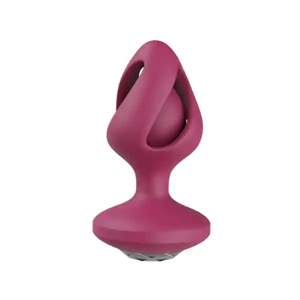 Dilatador Anal Espiral Del Placer Glam - Rojo