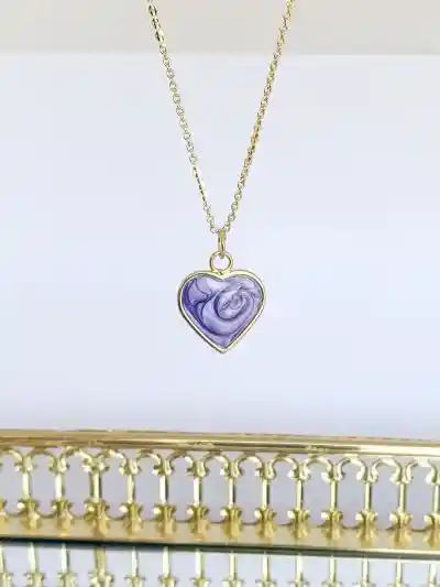 Collar Lovely Morado
