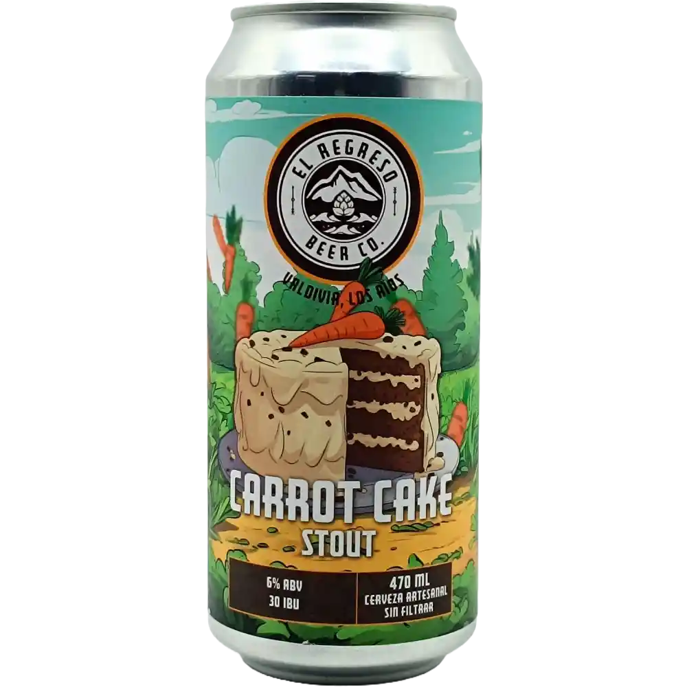 Cerveza El Regreso Carrot Cake Stout 6.0° G.l. 473cc