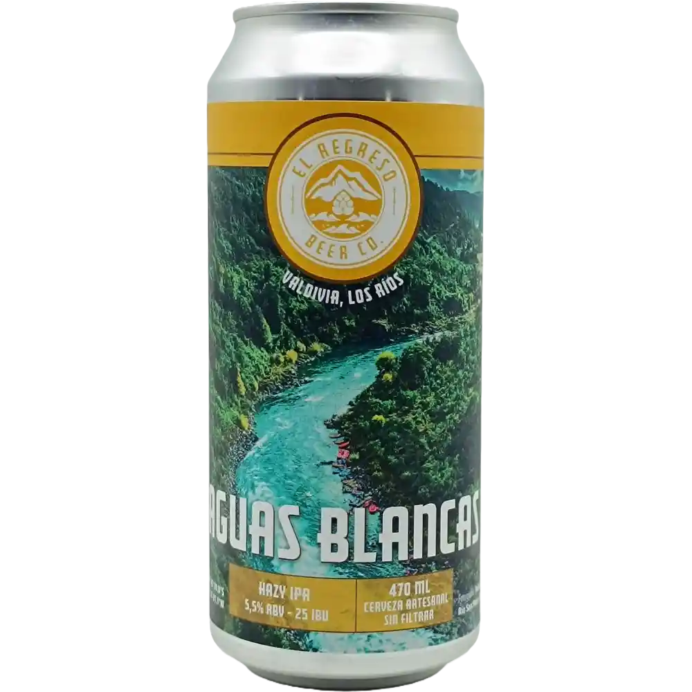 Cerveza El Regreso Aguas Blancas 5.5° G.l. 473cc