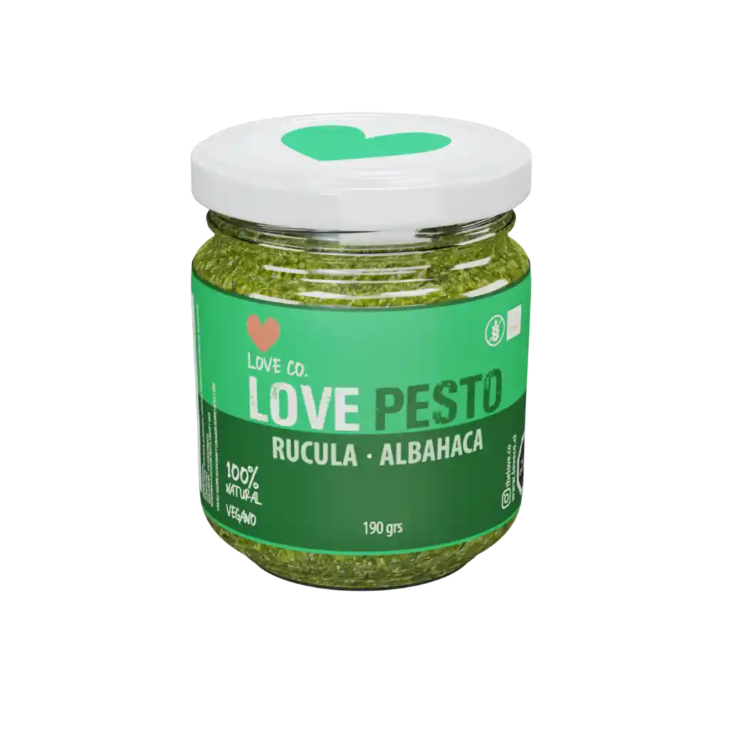 Love Pesto Rucula - Albahaca (190gr)