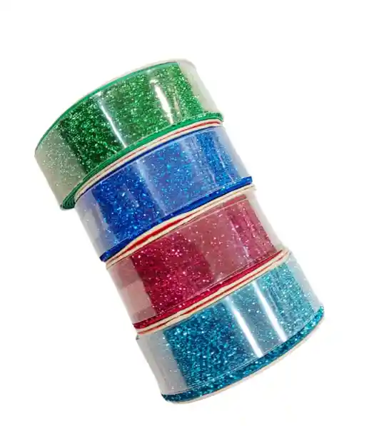 Cinta Genero Glitter 2cm X 2mts