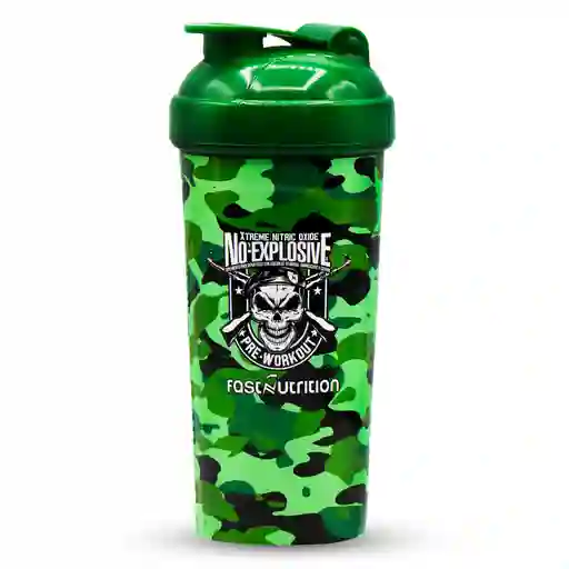 Shaker Camo Green Explosive 700ml Fast Nutrition