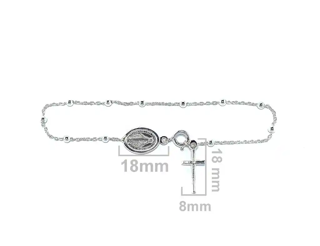 Pulsera Denario Plata Fina 925