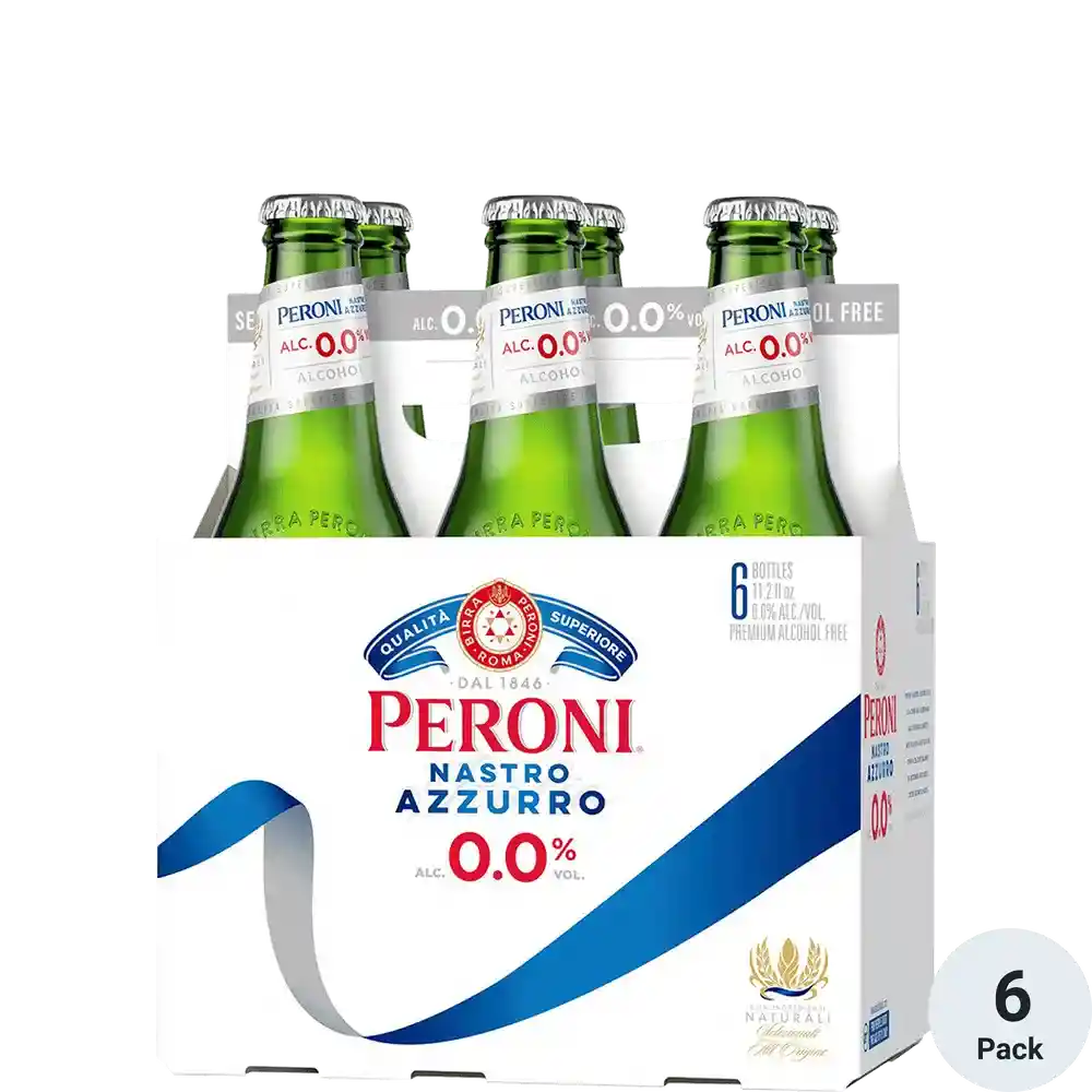 Six Pack Peroni Sin Alcohol 0° Botellin 330cc