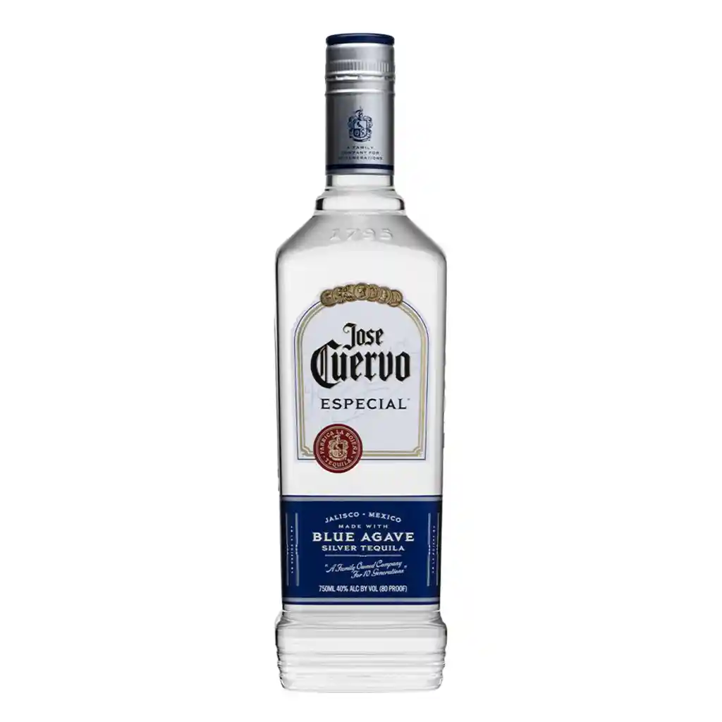 Jose Cuervo 38° Especial Silver 750cc