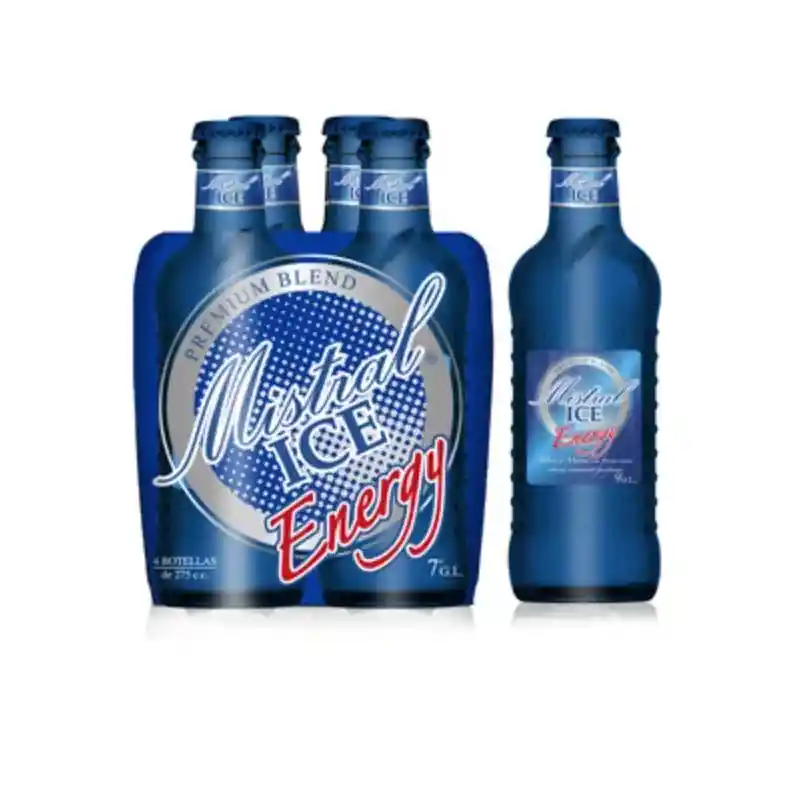 Four Pack Mistral Ice Energy