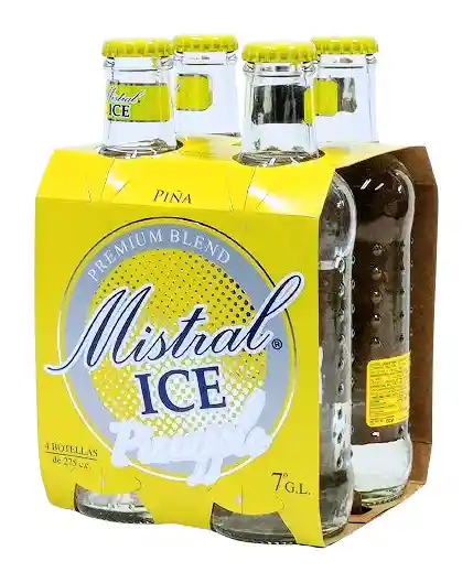 Four Pack Mistral Ice Piña