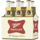 Six Pack Miller High Life Botellin 330cc