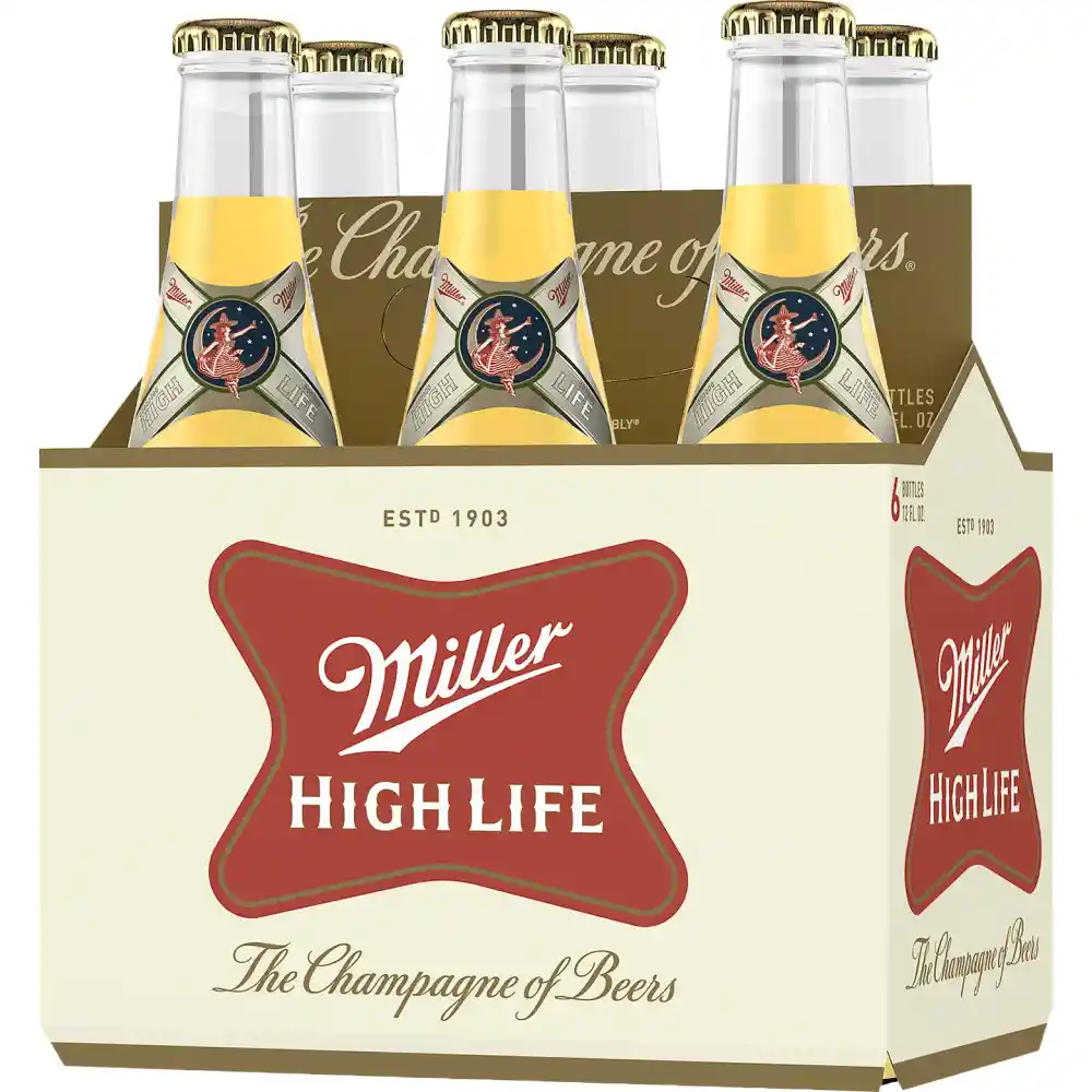 Six Pack Miller High Life Botellin 330cc