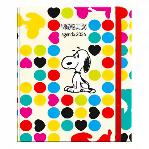 Agenda Snoopy Cuaderno Semanal 2024