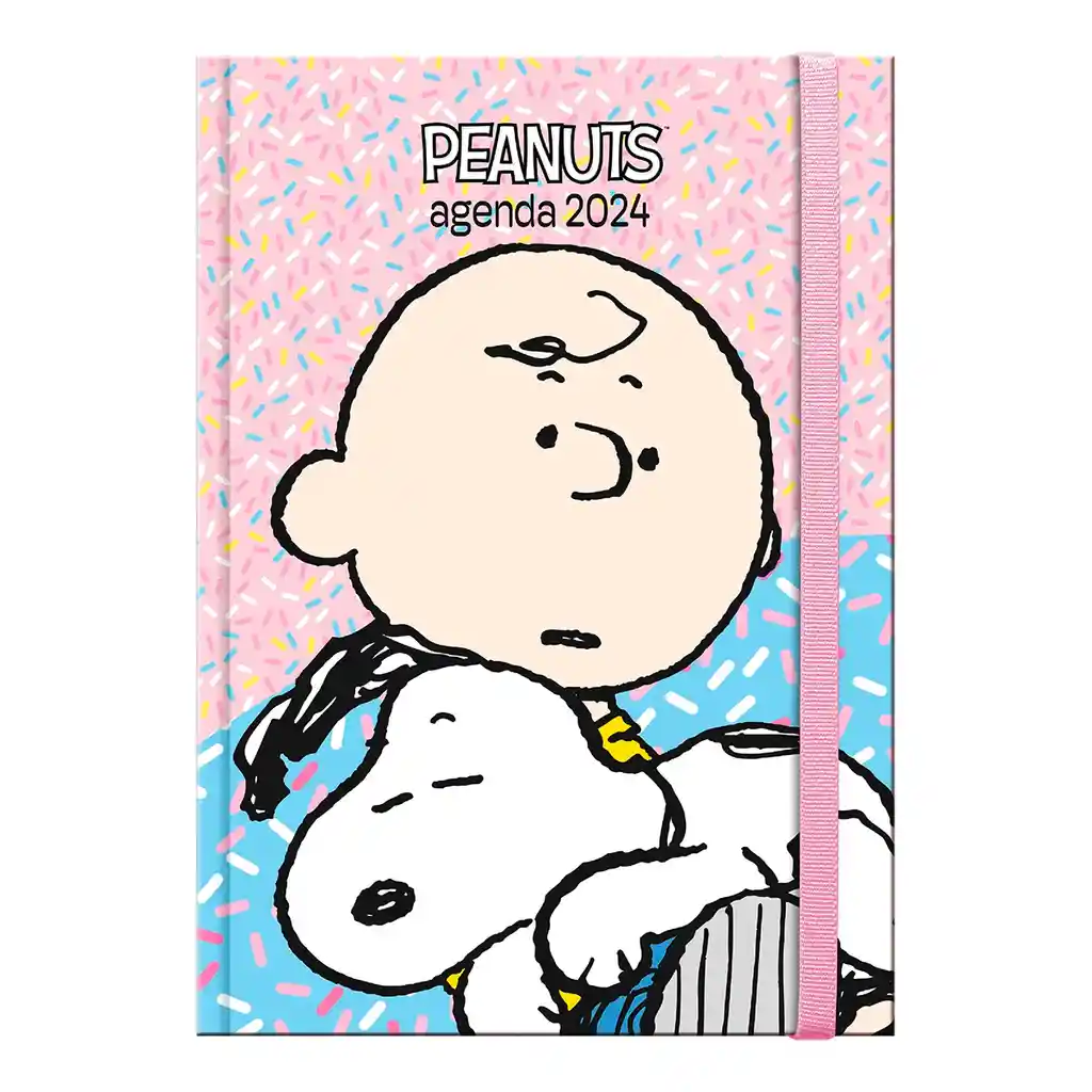 Agenda Snoopy Book Diaria 2024 (pastel)