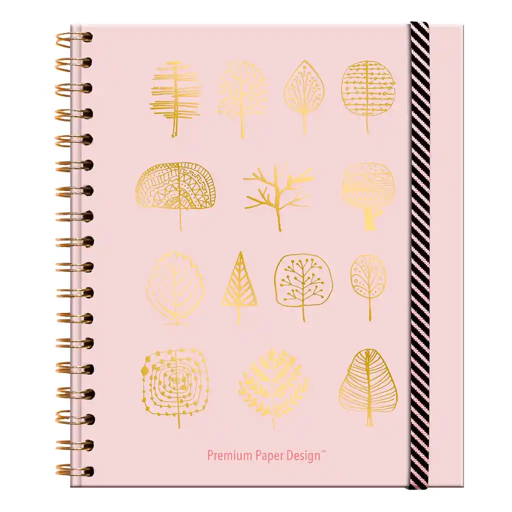 Planner Arboles Pastel