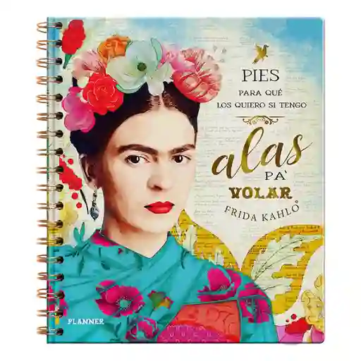 Planner No Fechado Frida Kahlo