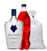 Diablo Transparente 40 Grados Más Hielo Más Bebida