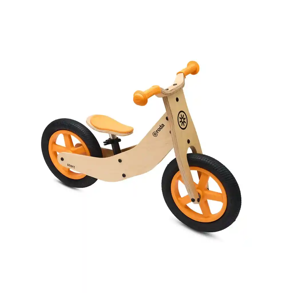 Bicicleta De Equilibrio Start Para Niños Roda - Naranja