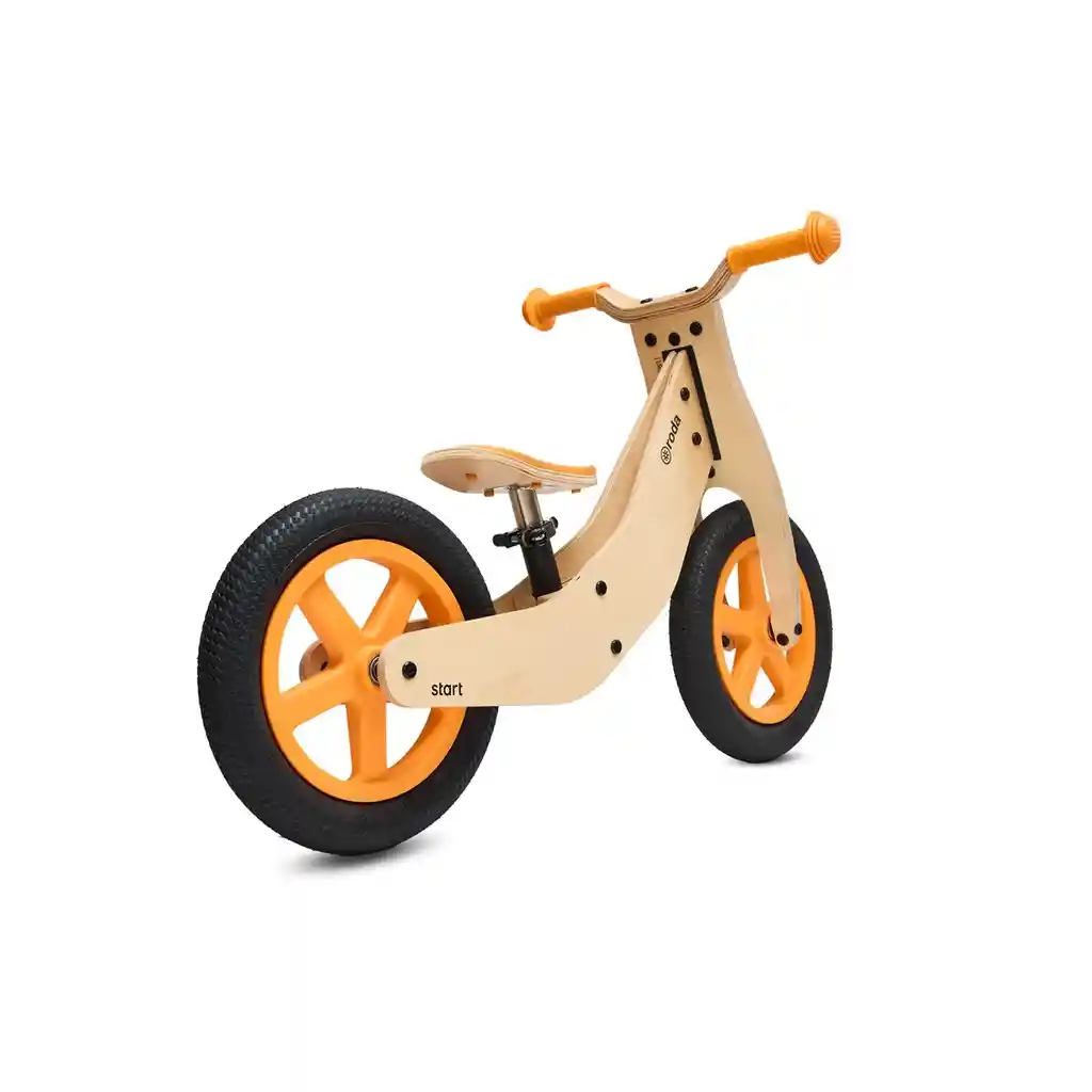 Bicicleta De Equilibrio Start Para Niños Roda - Naranja