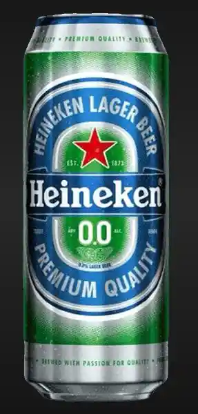 Cerveza Heineken 473 C.c 0.0 Alcohol