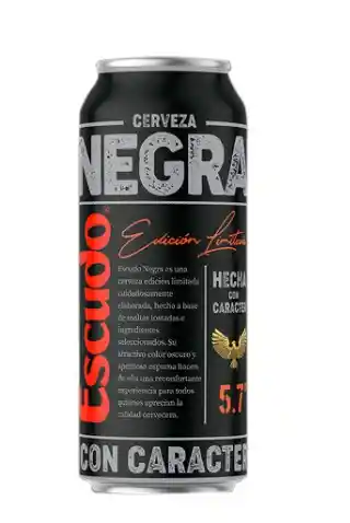 Cerveza Escudo Negra 470 C.c