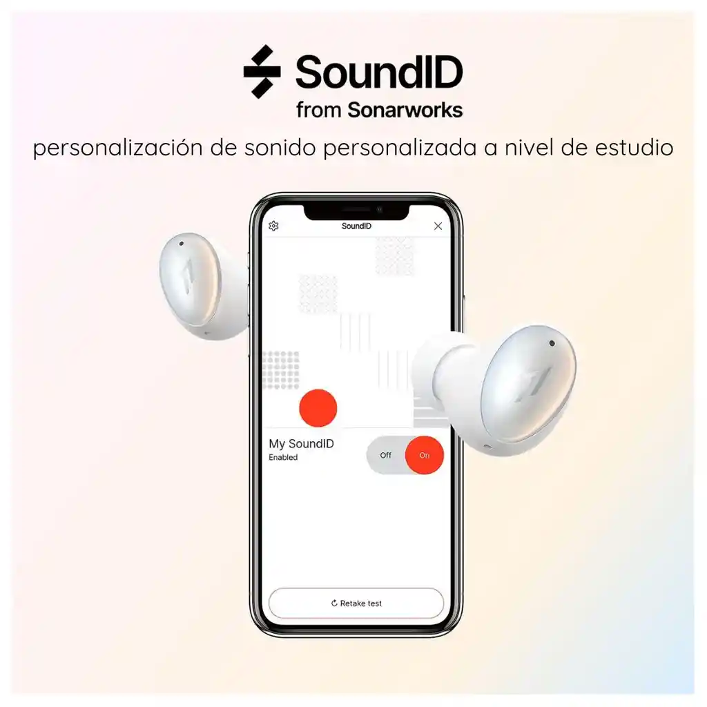 1more Audífonos Inalámbricos Colorbuds 2 Con Cancelación De Ruido - Blanco