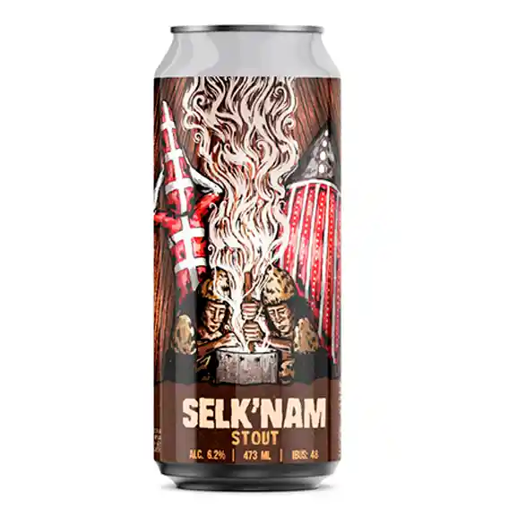 Tribal Selknam Stout Lata 473cc