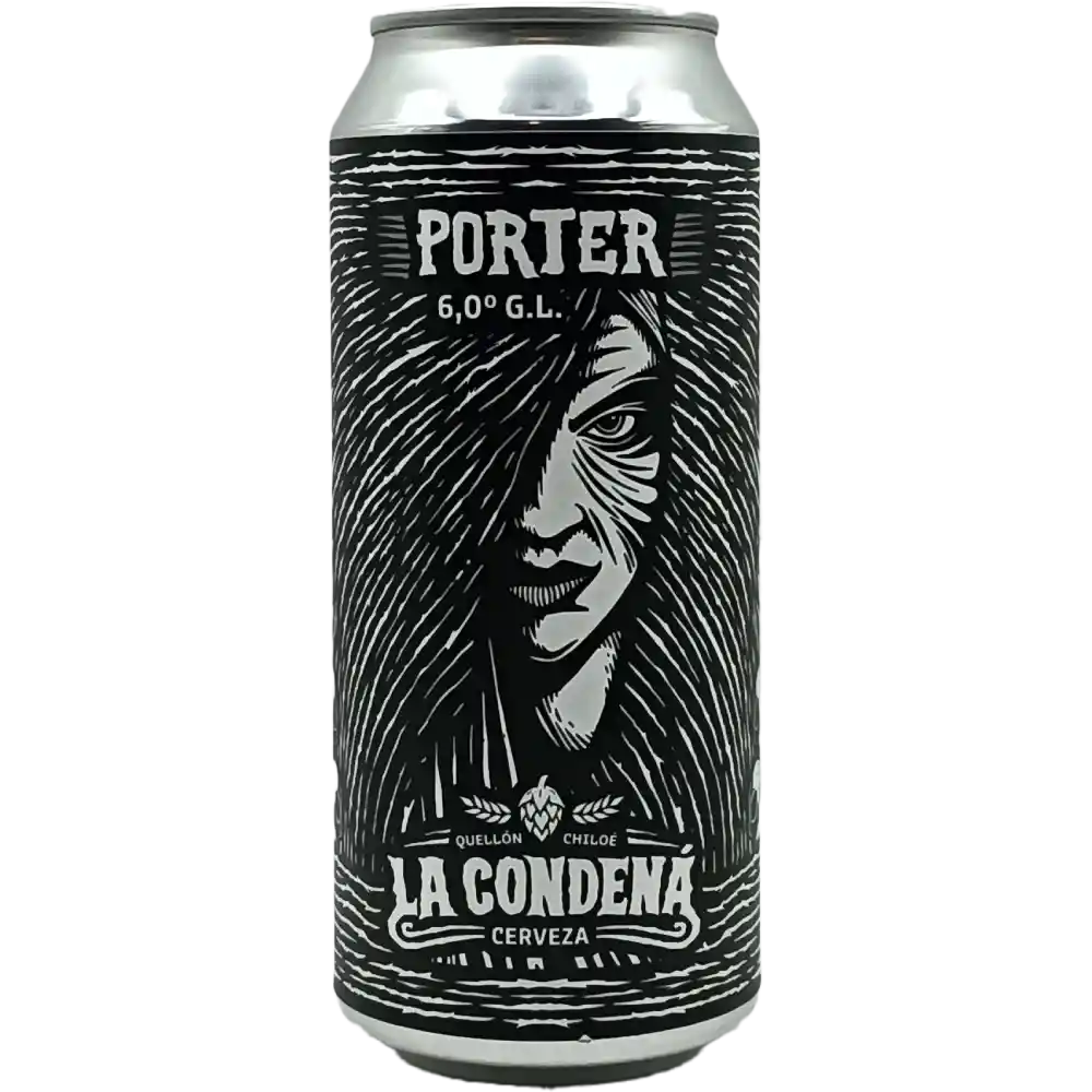 Cerveza La Condena Porter 6.0° G.l. 473cc