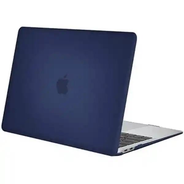 Funda Silicona Dura MacBook New Air Azul Marino 13.3''