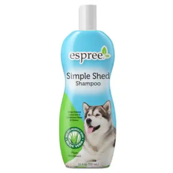 Espree Shampoo Natural Auxiliar  la Muda de Pelo  Perro